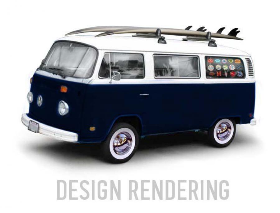  Volkswagen T2 Microbus Giveaway 1978 года  (фото 10 из 14)